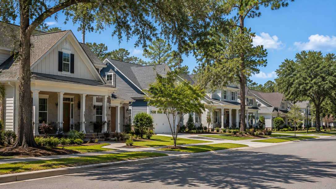 New construction homes near Georgia Southern University in Statesboro