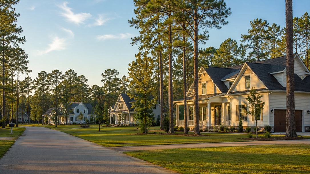 Effingham County housing market homes on a quiet Rincon GA street in July 2026
