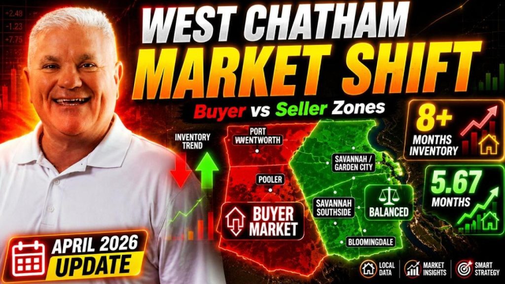 April 2026 West Chatham real estate market update YouTube video thumbnail