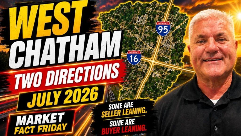 West Chatham County GA housing market August 2026 update