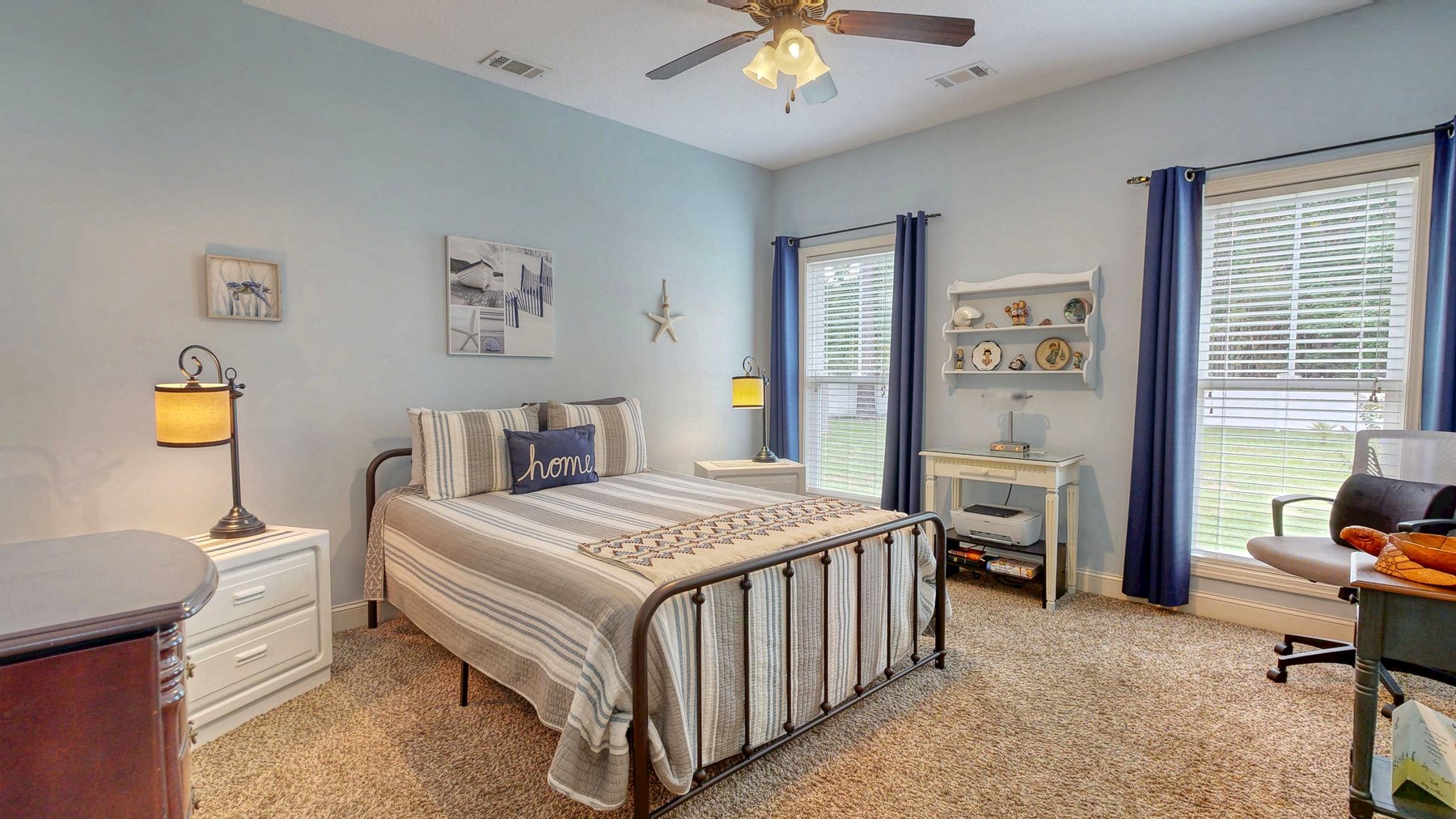 Primary bedroom at 124 Sugarland Blvd in Brooklet, Georgia
