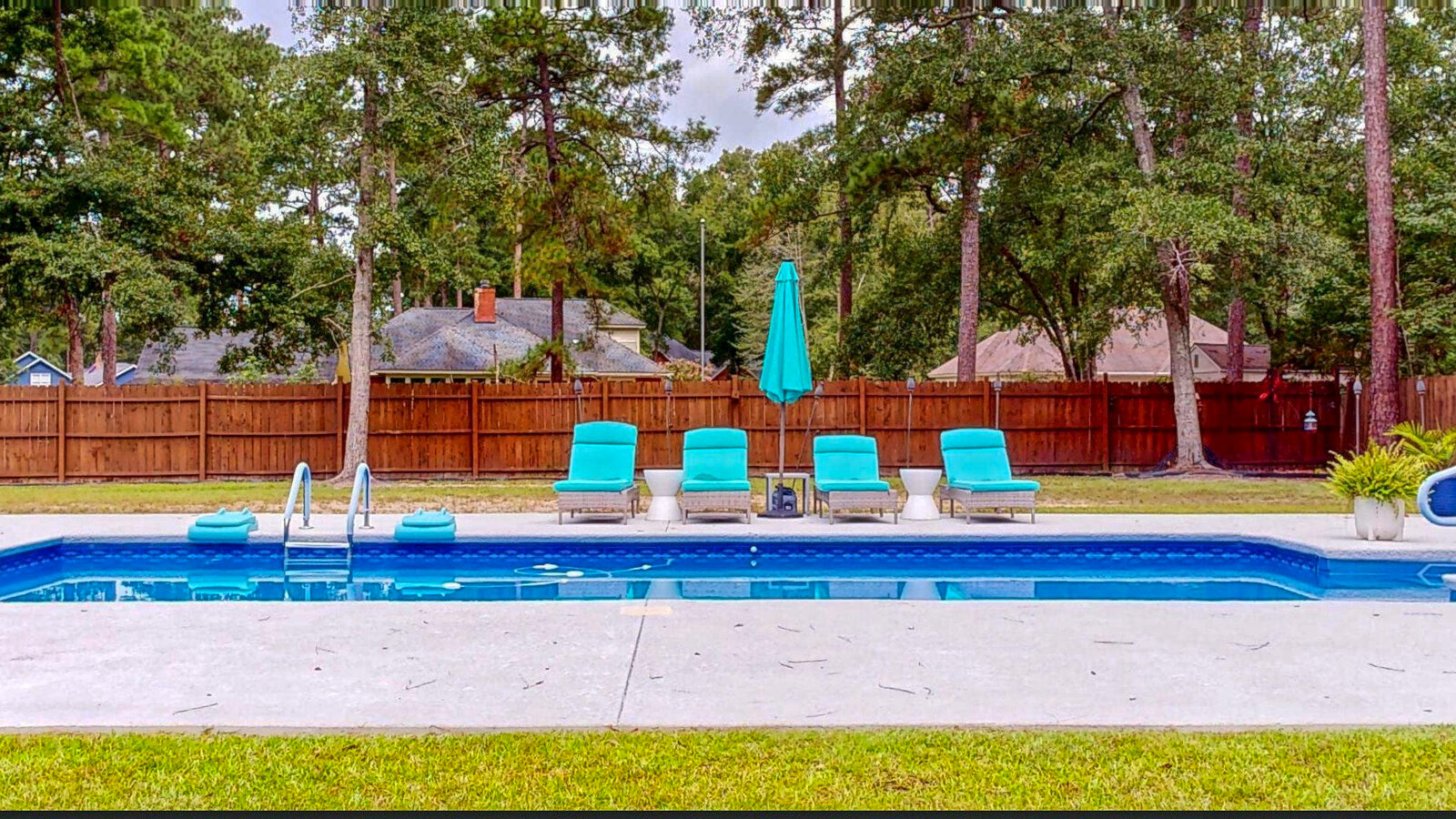 In-ground pool added in 2024 at 129 Palmetto Drive, Silverwood Plantation