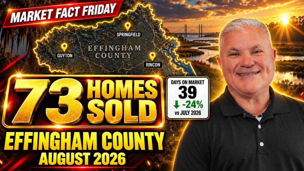 Effingham County Real Estate Market Update August 2026