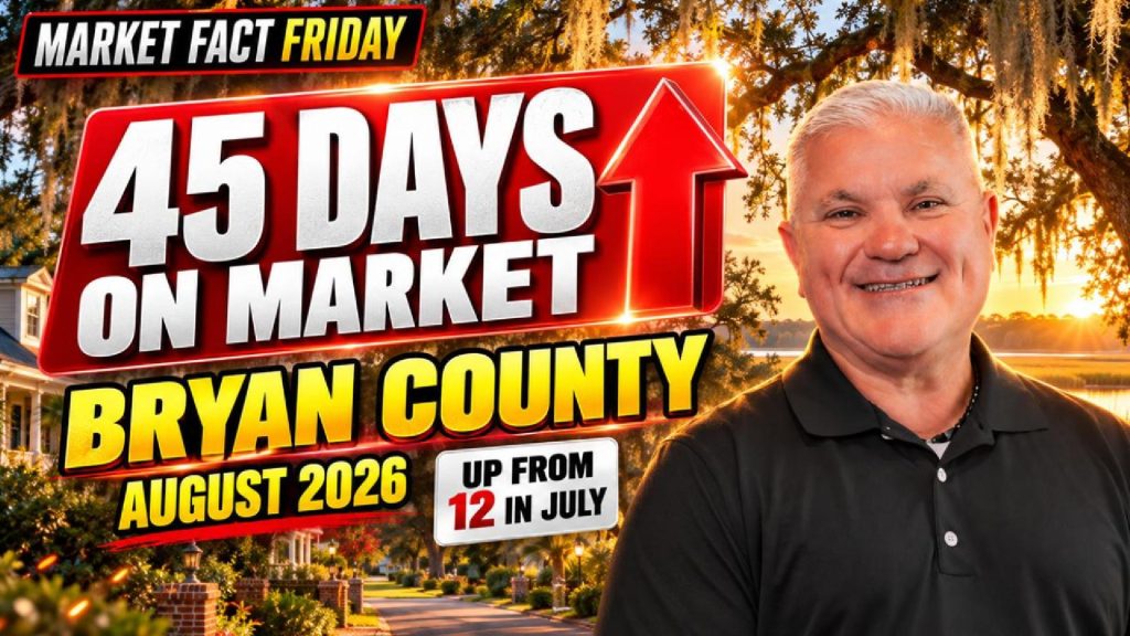 Bryan County GA housing market August 2026 update