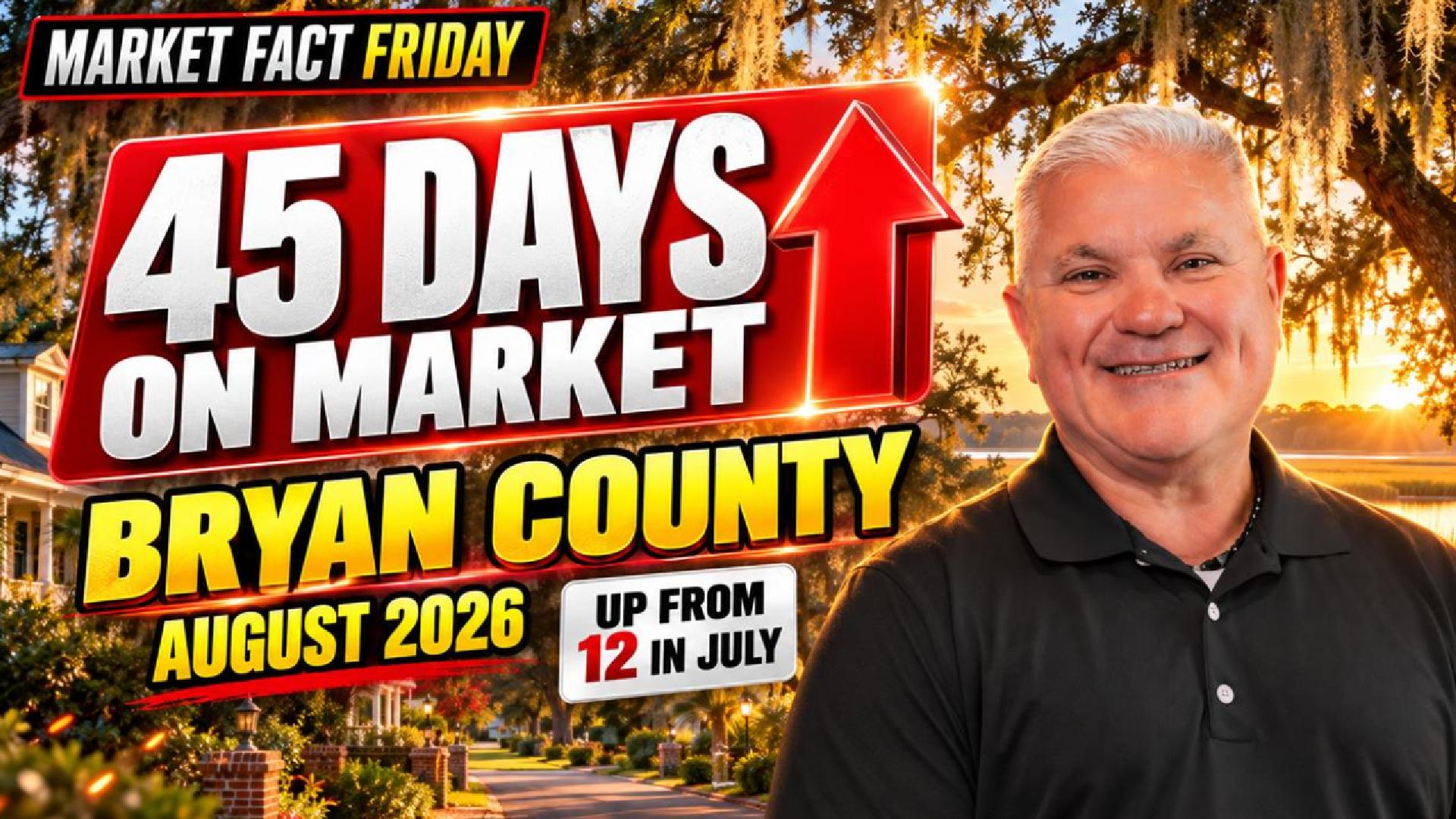 Bryan County GA housing market August 2026 update