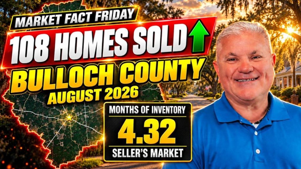 Bulloch County housing market update August 2026